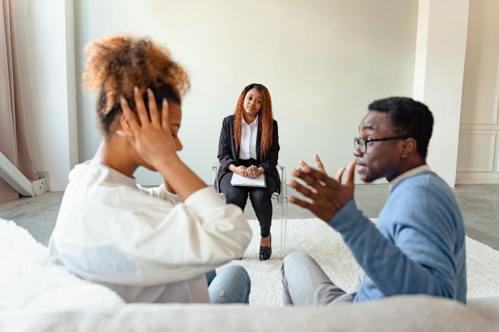 Séance de thérapie de couple